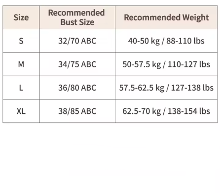 Small Sizes Seamless Push-Up Bra