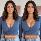 Brasier Strapless Con Triple Cierre Frontal