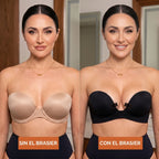 Brasier Strapless Con Doble Cierre Frontal