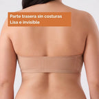 Brasier Strapless Con Triple Cierre Frontal
